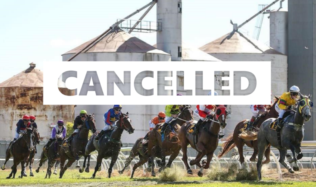 WEATHER CAUSES RACETRACKS TO CLOSE